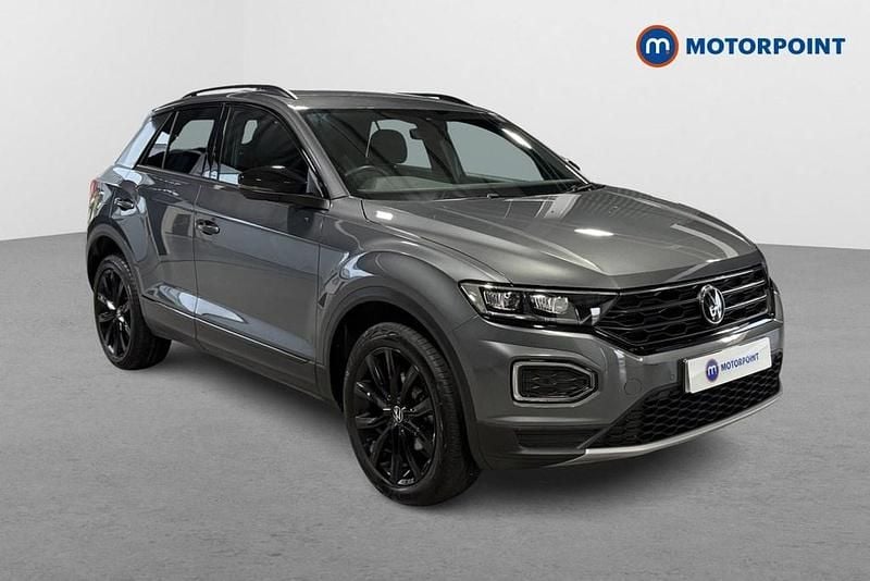 Grey Used 2021 VW T-Roc Black Edition SUV | £19,849 (Fair price) - Image 1/4