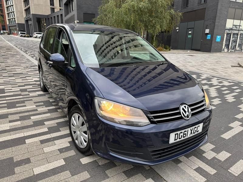 Blue Used 2011 VW Sharan S MPV | £3,650 (Fair price) - Image 1/4
