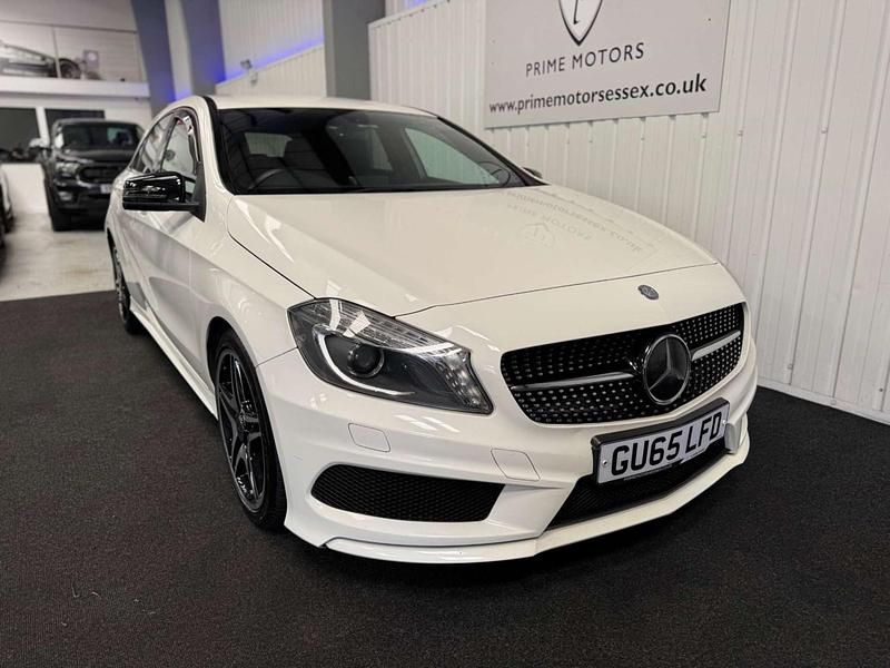 Used Mercedes A220 AMG 2015 White Hatchback