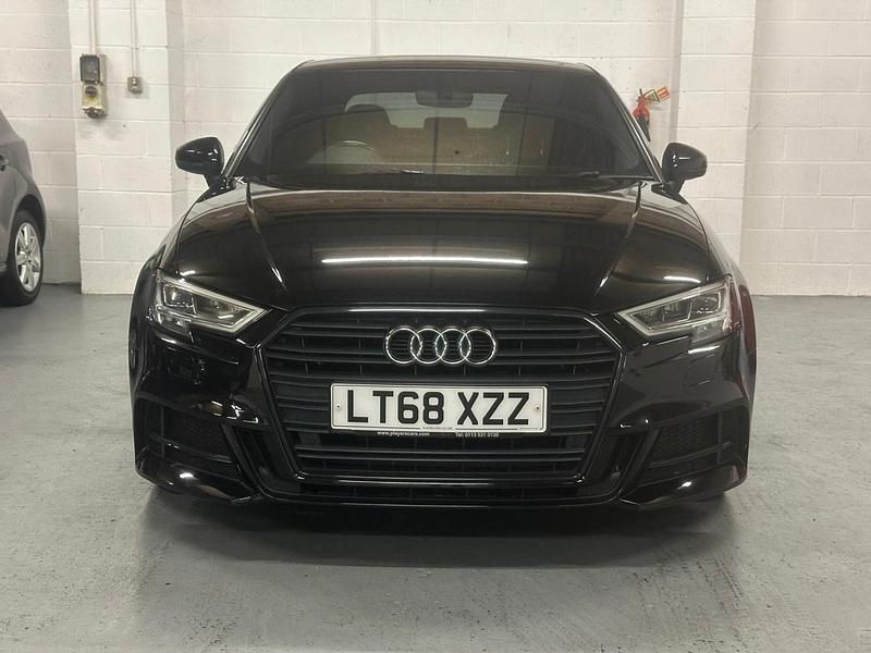 Used Audi A3 Black Edition 2018 Black Sedan