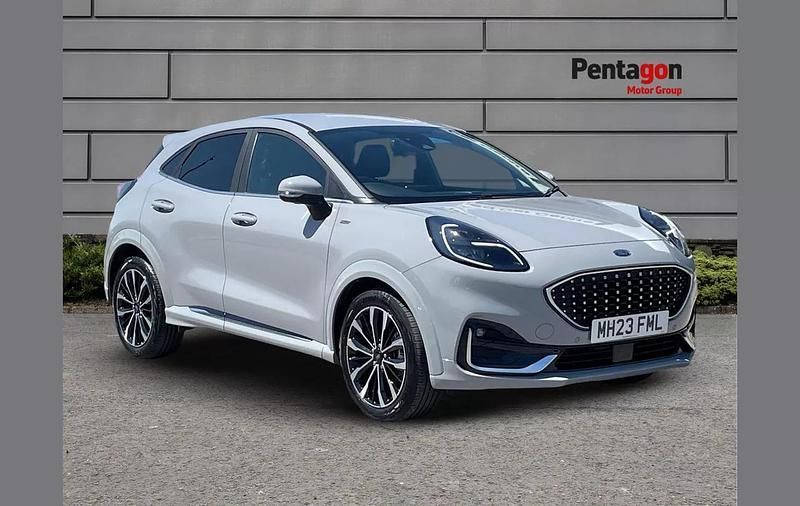 Grey Used 2023 Ford Puma ST-Line SUV | £21,995 (A bit pricey) - Image 1/4