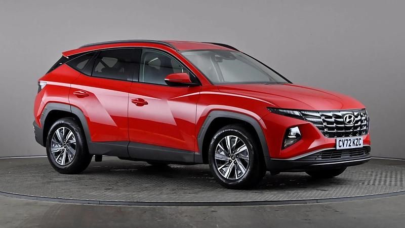 Red Used 2022 Hyundai Tucson SE SUV | £16,098 (Fair price) - Image 1/4