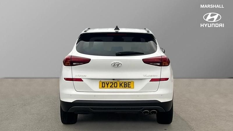 Used Hyundai Tucson N Line 136 HP (100 kW) 2020 White SUV