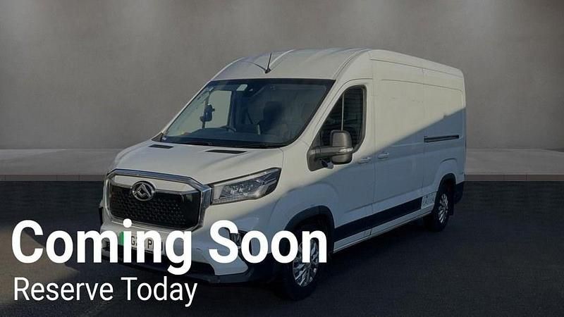 Used Maxus V90 204 HP (150 kW) 2023 White Van