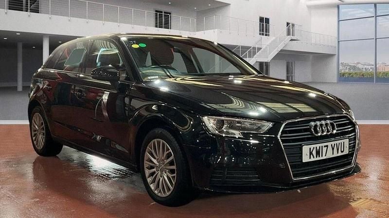 Black Used 2017 Audi A3 Sportback Hatchback | £7,495 (Fair price) - Image 1/3