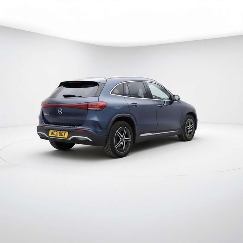 Used Mercedes EQA250 AMG line 139 kW (190 HP) 2021 Blue SUV