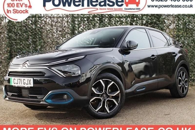 Black Used 2022 Citroën e-C4 Shine Hatchback | £11,389 (Good price) - Image 1/1