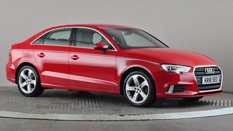 Red Used 2018 Audi A3 Sport Sedan | £10,998 (Super price) - Image 1/3