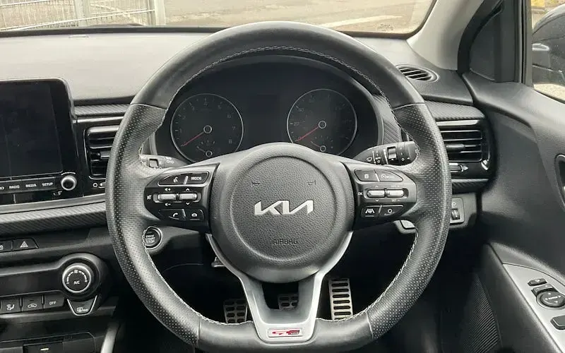 Used Kia Rio GT-Line S 120 HP (88 kW) 2022 Black Hatchback