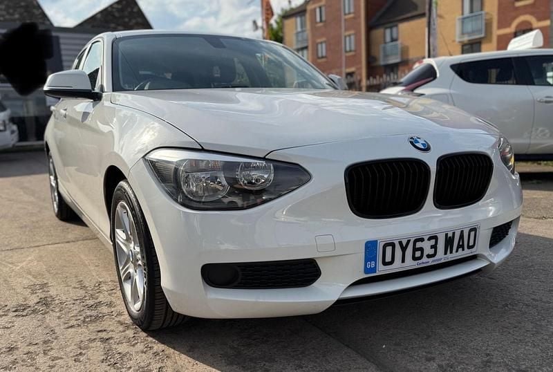 White Used 2013 BMW 114 Hatchback | £5,495 (A bit pricey) - Image 1/4