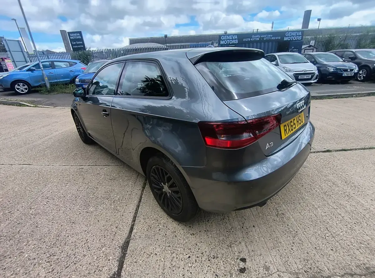 Used Audi A3 110 HP (80 kW) 2016 Grey Hatchback
