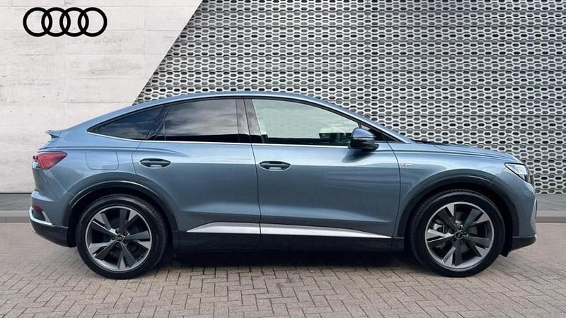 Used Audi Q4 Sportback e-tron S-Line 210 kW (286 HP) 2025 Blue SUV