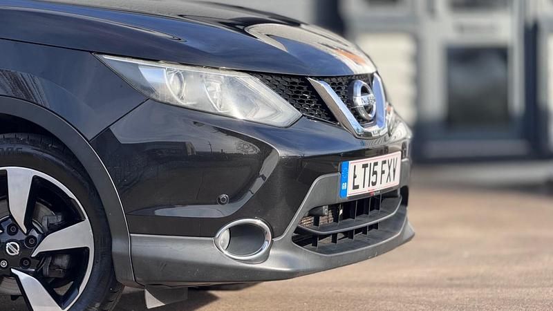 Used Nissan Qashqai N-TEC 2015 Black SUV