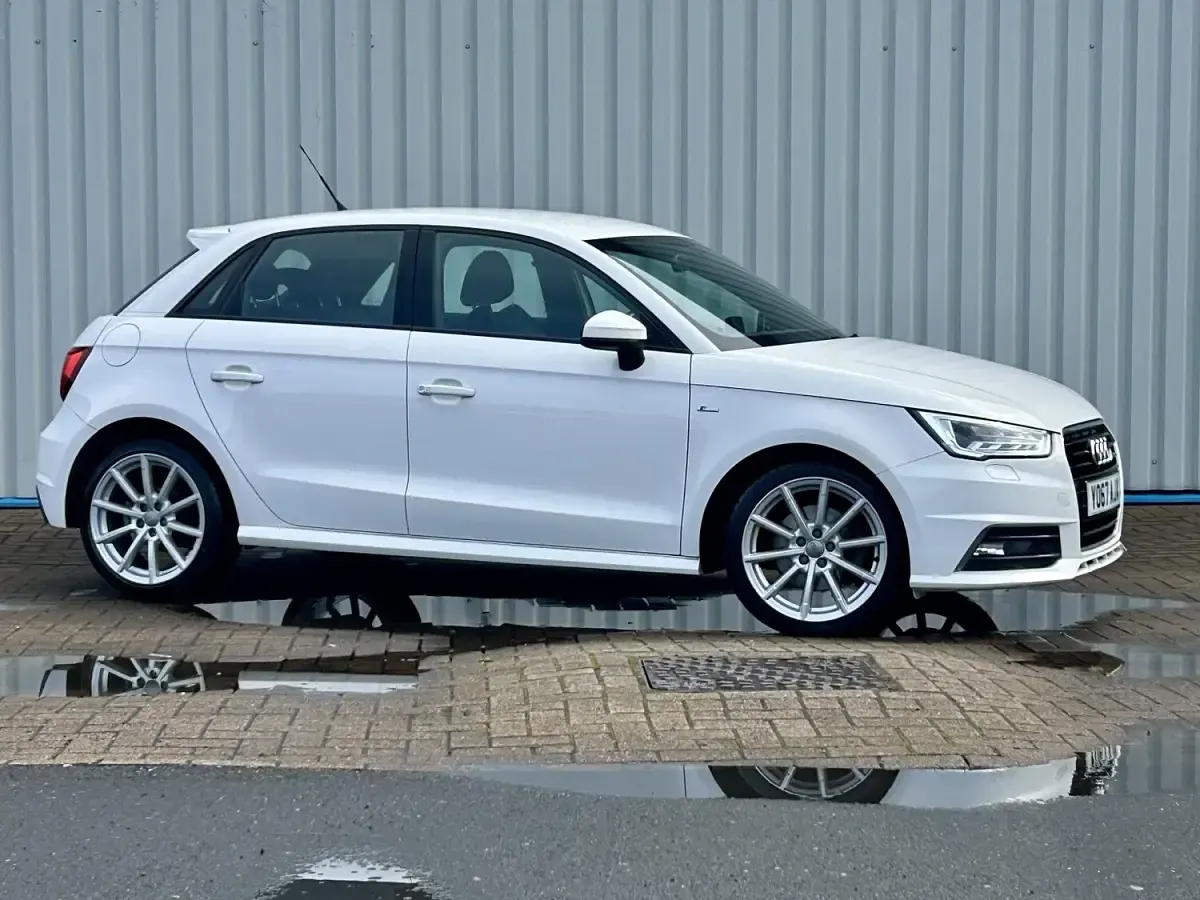 Used Audi A1 S-Line 2018 White Hatchback