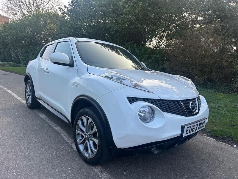 Used Nissan Juke Tekna 2013 White SUV