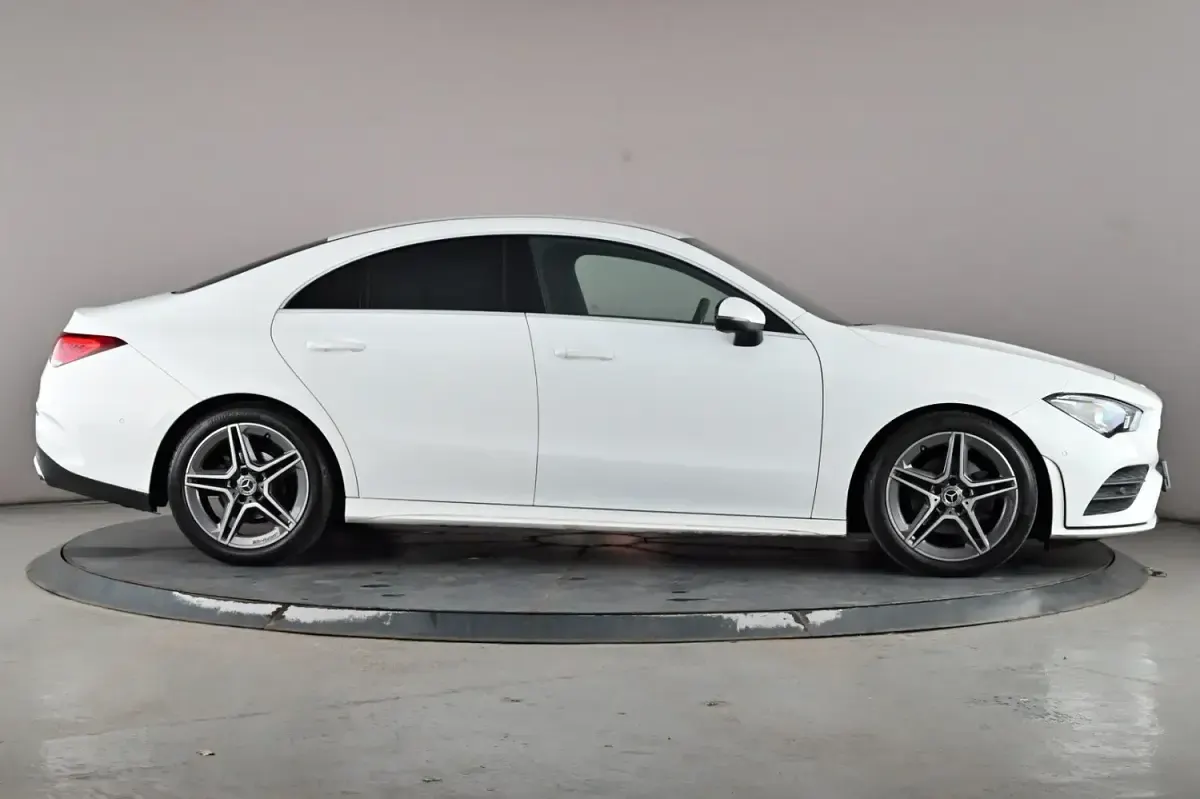 Used Mercedes CLA180 AMG line 136 HP (100 kW) 2020 White Sedan