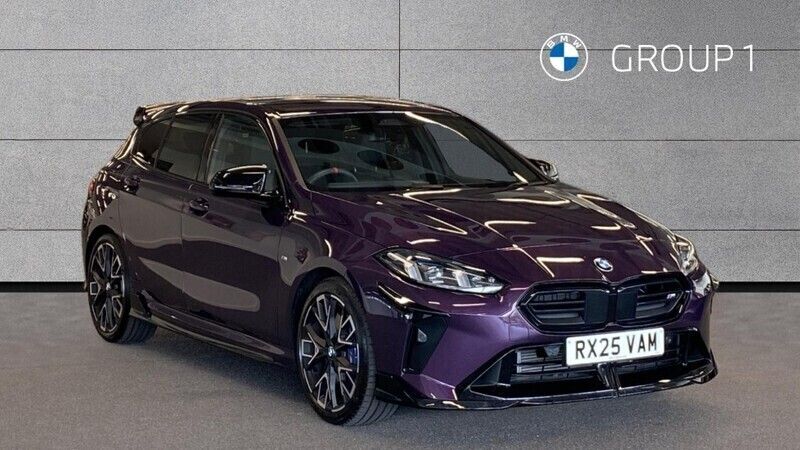 Purple Used 2025 BMW M135 Comfort Edition Hatchback | £41,950 - Image 1/4