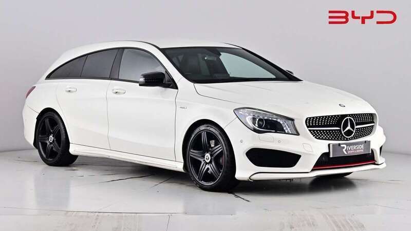 White Used 2015 Mercedes CLA250 AMG Sedan | £11,478 - Image 1/4