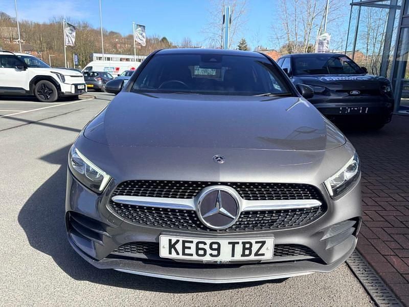 Used Mercedes A200 AMG line 2020 Solar gray Hatchback