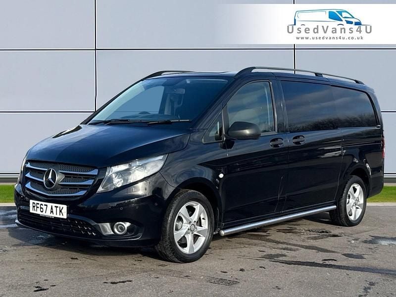 Used Mercedes Vito 136 HP (100 kW) 2018 Black Van