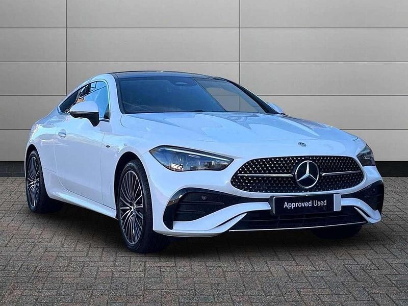 White Used 2024 Mercedes CLE300 AMG Line Premium Coupe | £44,990 (Super price) - Image 1/4