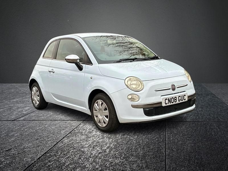 Used Fiat 500 Pop 69 HP (50 kW) 2008 Blue Hatchback