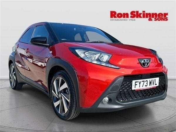 Red Used 2023 Toyota Aygo Hatchback | £13,999 (Fair price) - Image 1/1