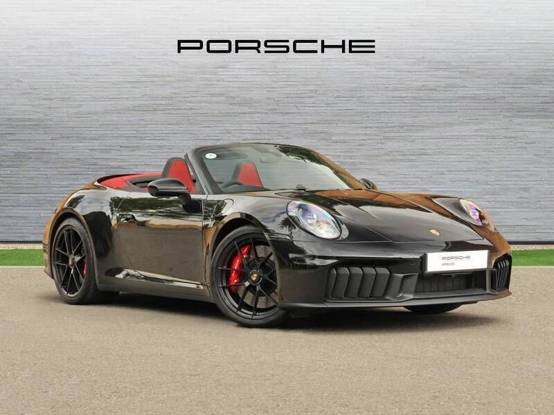 Jet black metallic New 2025 Porsche 992 Cabriolet | £154,900 - Image 1/4