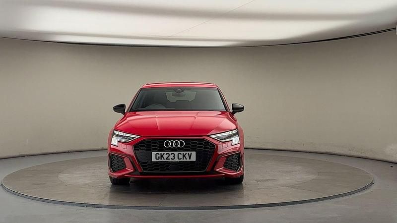 Used Audi A3 Sportback Design 150 HP (110 kW) 2023 Tango red metallic/tango red metallic Hatchback