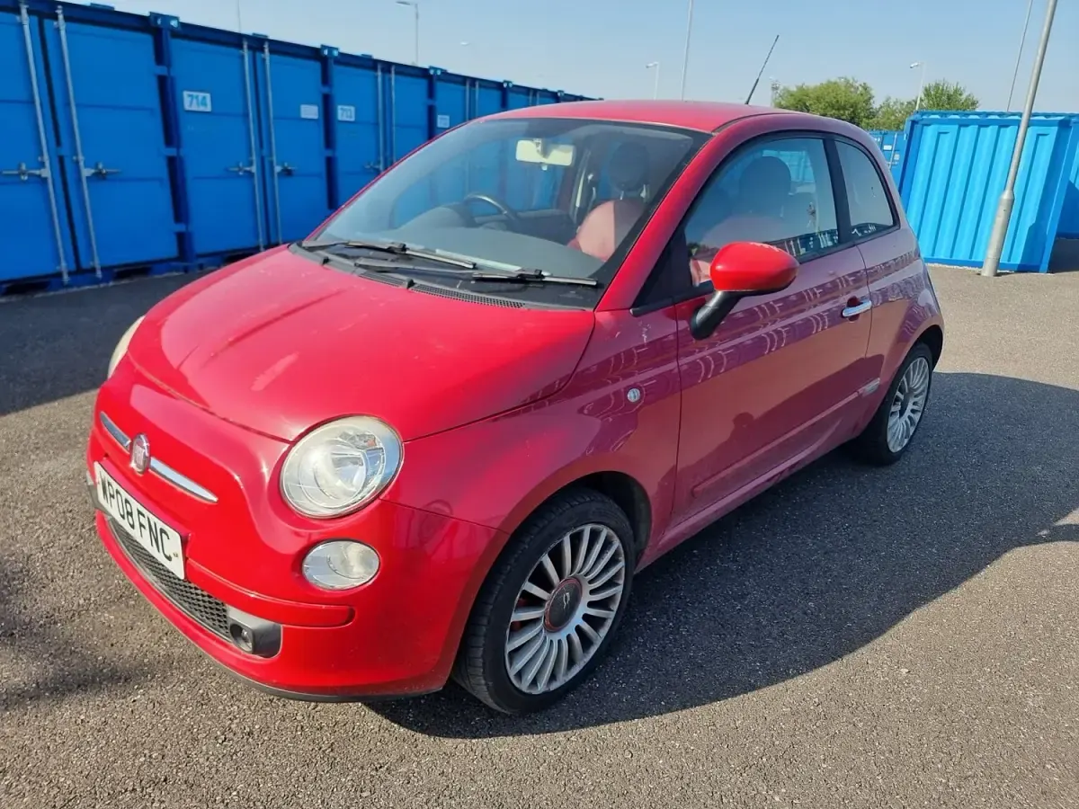 Used Fiat 500 Sport 2008 Red Hatchback