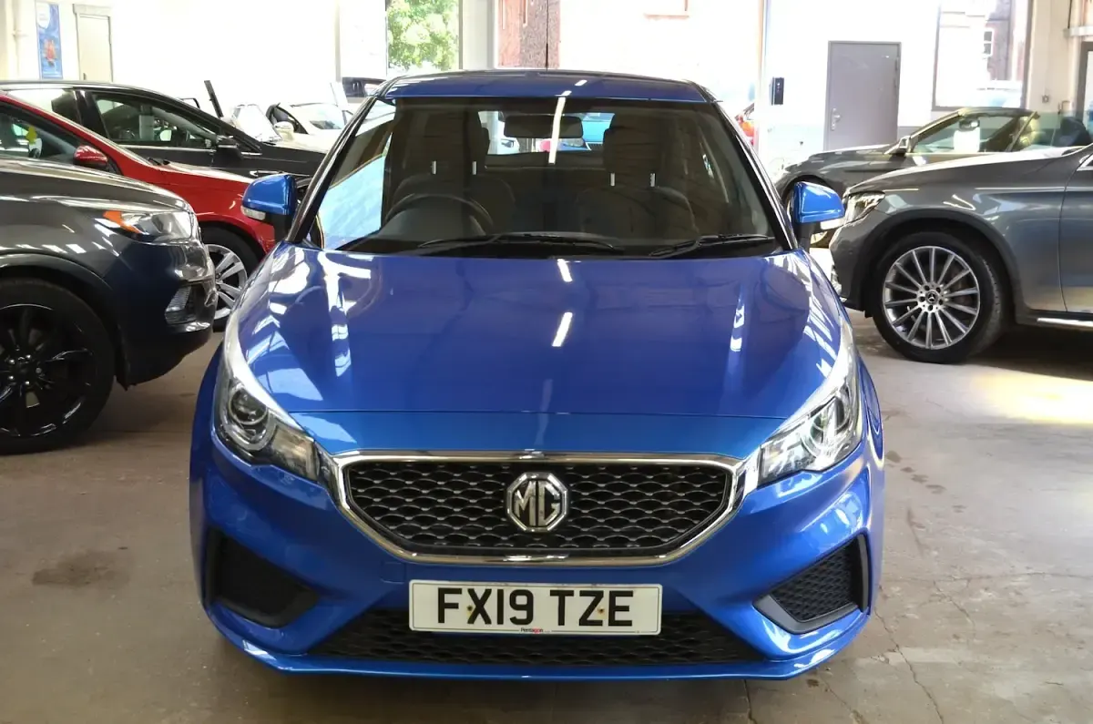 Used MG MG3 Excite 106 HP (77 kW) 2019 Blue Hatchback