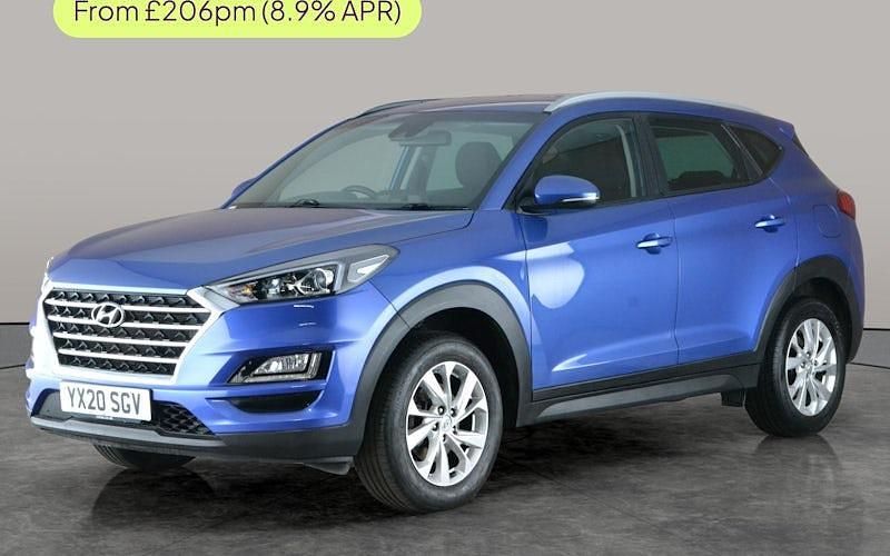 Blue Used 2020 Hyundai Tucson SE SUV | £12,918 (Fair price) - Image 1/2