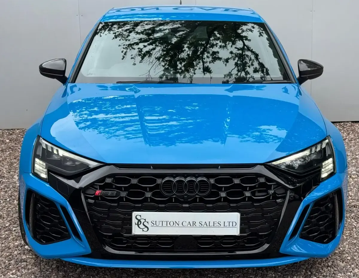 Used Audi RS3 Advanced 400 HP (294 kW) 2022 Blue Sedan