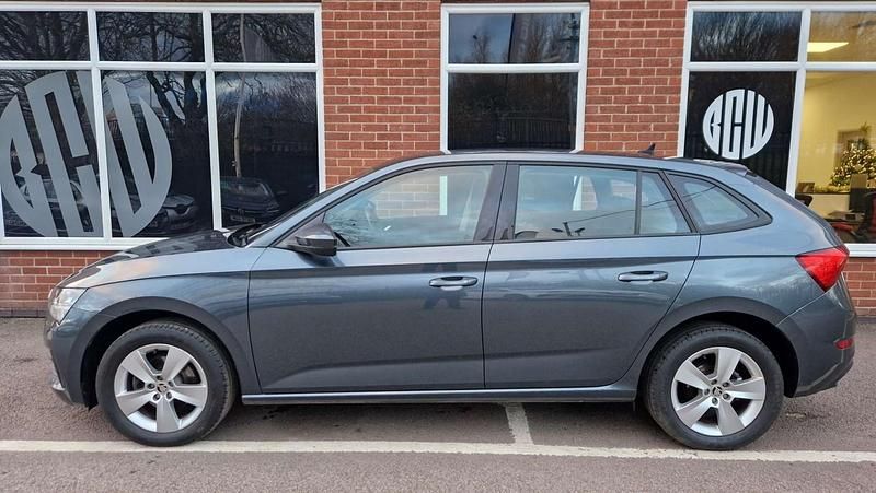 Used Skoda Scala SE 110 HP (80 kW) 2021 Grey Hatchback