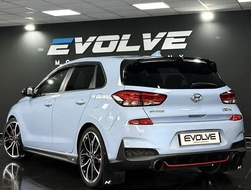 Used Hyundai i30 N Performance 275 HP (202 kW) 2017 Blue Hatchback