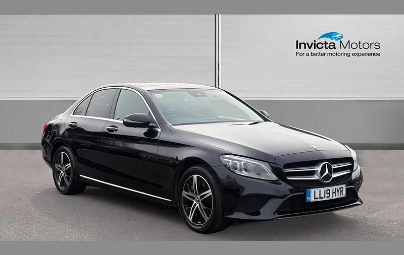 Used Mercedes C300 Premium Plus 258 HP (189 kW) 2019 Black Sedan