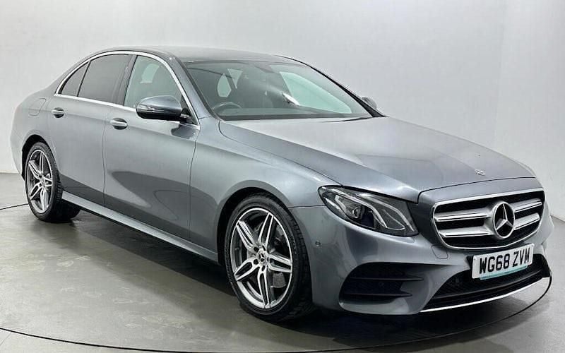 Used Mercedes E200 AMG line 184 HP (135 kW) 2019 Grey Sedan