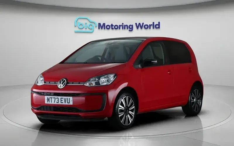 Used VW up! Black Edition 65 HP (47 kW) 2023 Red Hatchback