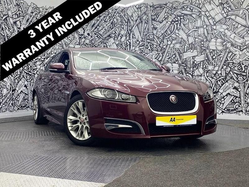 Red Used 2014 Jaguar XF R-Sport Sedan | £8,395 (A bit pricey) - Image 1/2