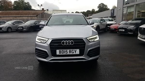 Used Audi Q3 S-Line 150 HP (110 kW) 2015 Silver SUV