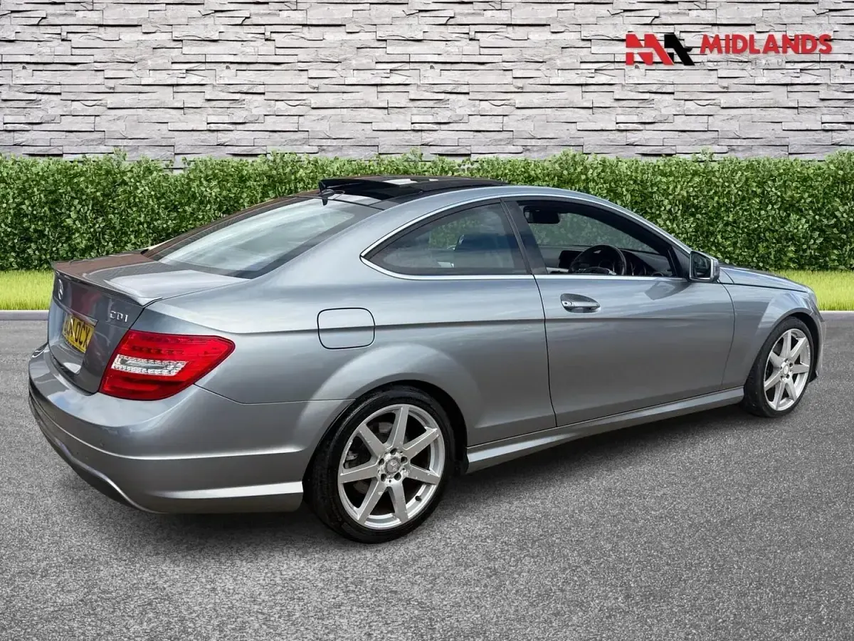 Used Mercedes C220 Sport Edition 2014 Silver Coupe