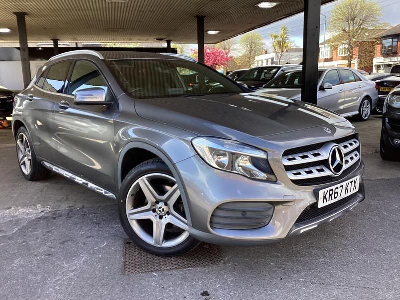 Used Mercedes GLA220 AMG line 177 HP (130 kW) 2017 Grey SUV