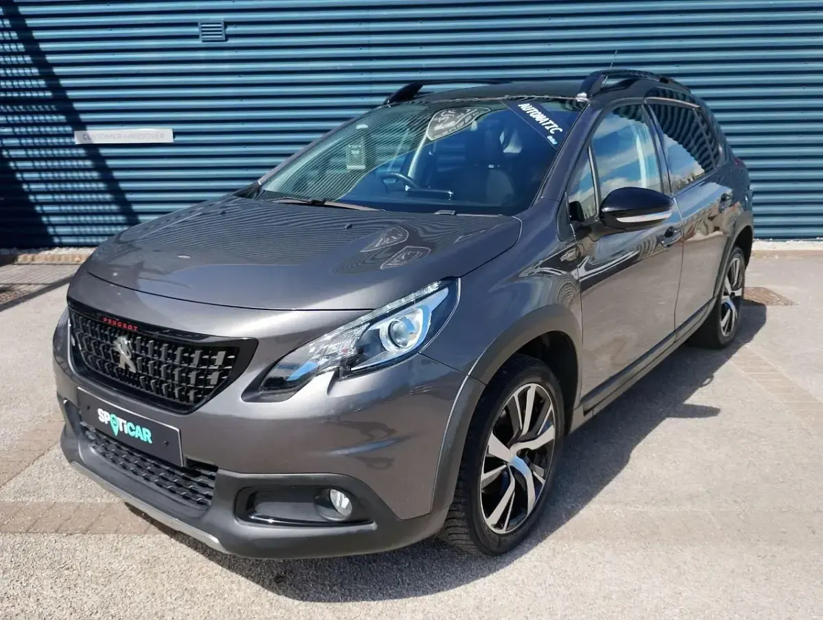 Used Peugeot 2008 GT-line 129 HP (94 kW) 2019 Grey SUV
