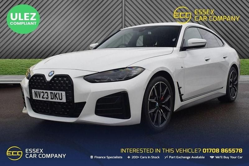 White Used 2023 BMW 420 M Sport Coupe | £28,349 (Super price) - Image 1/4