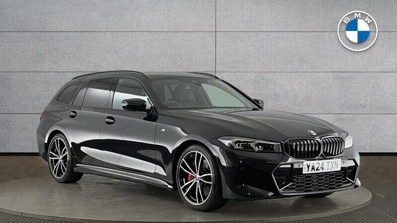 Black Used 2024 BMW 320 M Sport Estate | £38,950 - Image 1/4