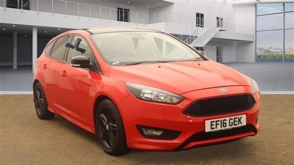 Red Used 2016 Ford Focus Zetec Hatchback | £5,999 (Fair price) - Image 1/1