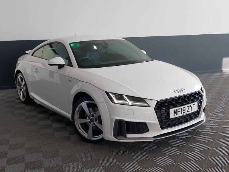 Used Audi TT S-Line 197 HP (144 kW) 2019 White Coupe