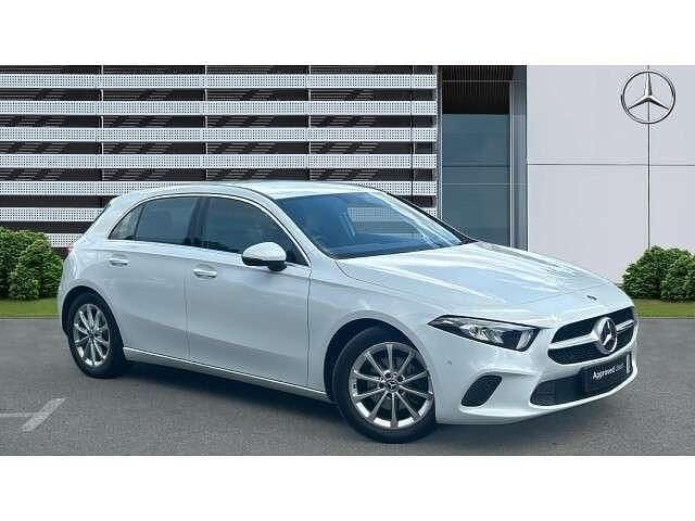 White Used 2020 Mercedes A180 Executive Hatchback | £18,193 (Fair price) - Image 1/4