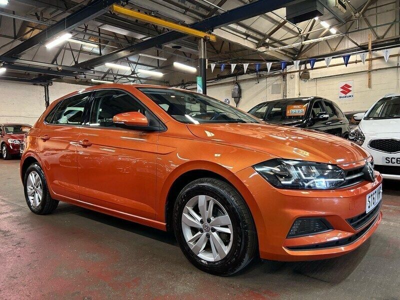 Orange Used 2018 VW Polo SE Hatchback | £10,300 (Good price) - Image 1/4