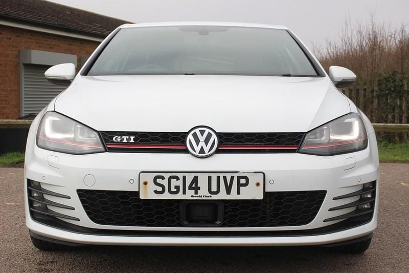 Used VW Golf VII GTI 2014 White Hatchback